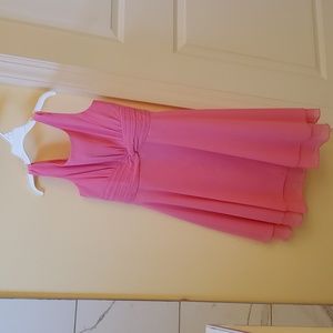 Pretty pink formal dress